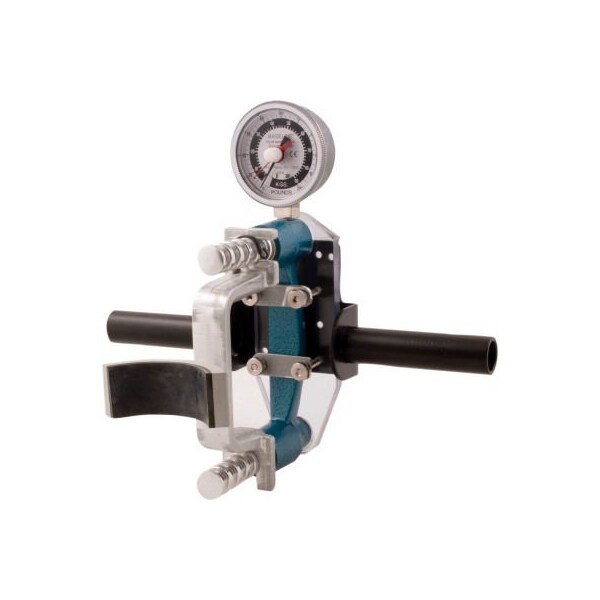 Fabrication Enterprises Baseline Standard Hydraulic Hand Dynamometer/MMT Combo Kit with Dual Handle, Blue 12-0594 - main